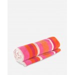 Stripe Beach Towel Pink